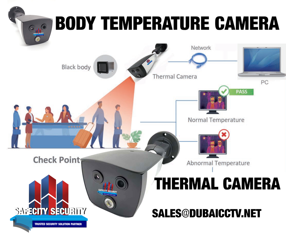 Dubai Body Temperature Thermal Camera 